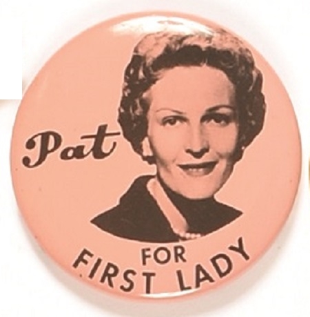 Pat for First Lady Pink Pin