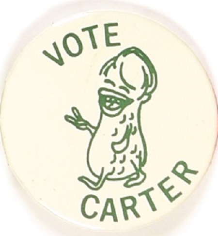 Vote Carter Peanut Celluloid