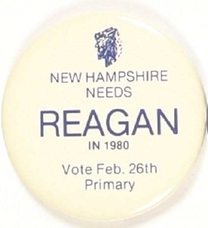 New Hampshire Needs Reagan 1980 Primary