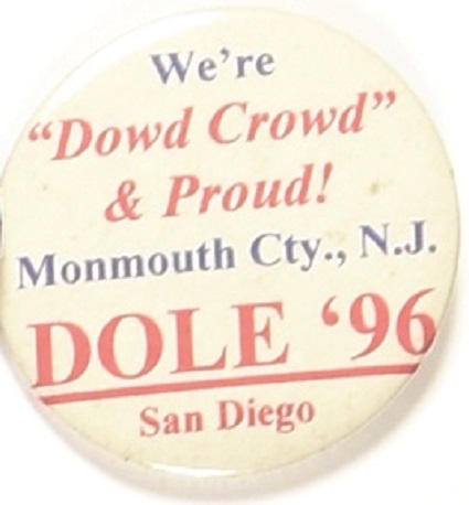Dole "Dowd Crowd" New Jersey Celluloid