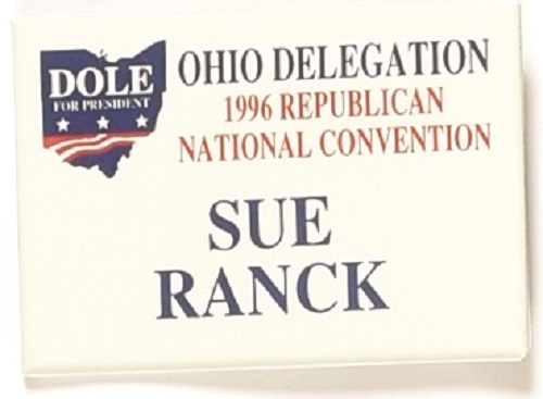 Dole Ohio Delegation, Sue Ranck
