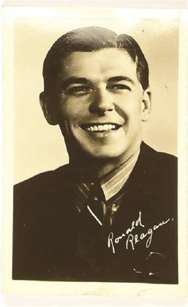 Young Ronald Reagan Postcard