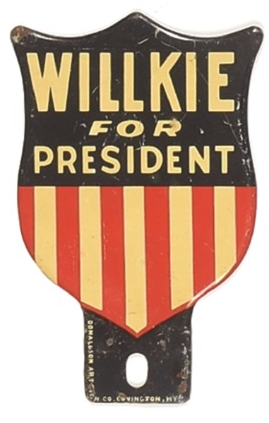 Willkie for President License