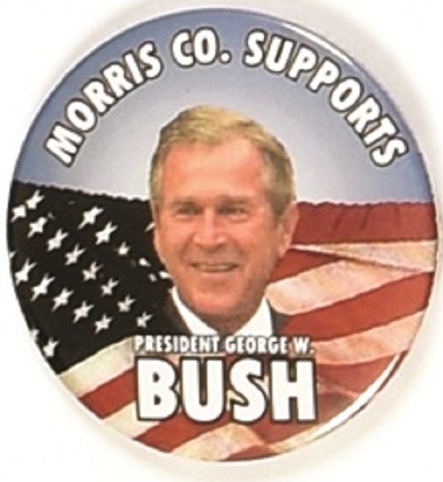 Morris County, New Jersey Supports George W. Bush