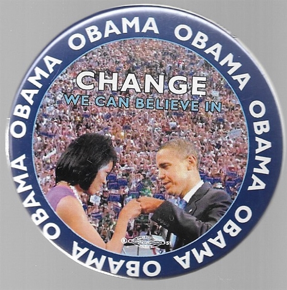Barack, Michelle Obama Fist Bump