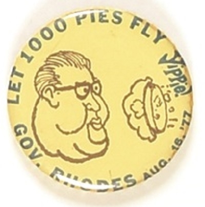 Ohio Gov. Rhodes Let 1,000 Pies Fly