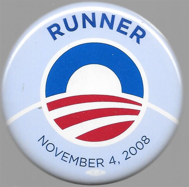 Runner for Obama 