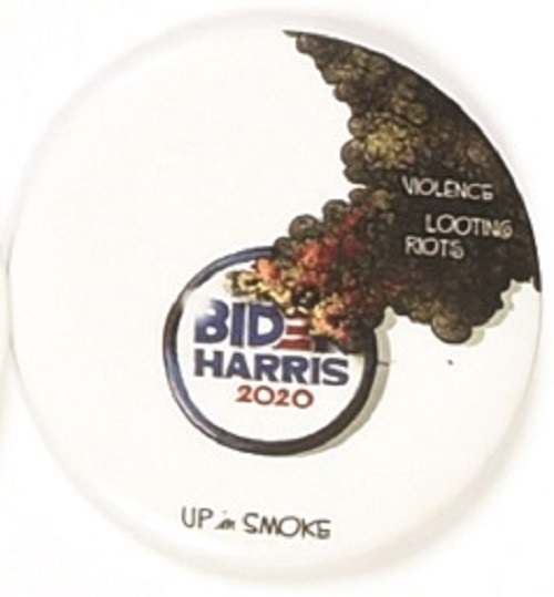 Biden, Harris Up in Smoke