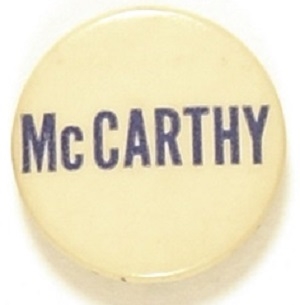 McCarthy 1958 Minnesota Celluloid