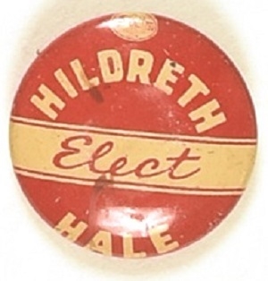Elect Hildreth Hale, Maine