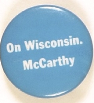 On Wisconsin, McCarthy