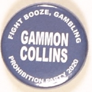 Gammon, Collins 2020 Prohibition Party