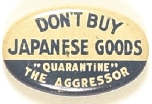 Dont Buy Japanese Goods Quarantine the Oppressor