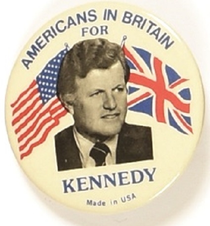 Americans in Britain for Ted Kennedy