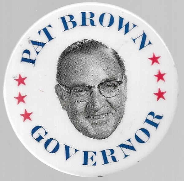 Pat Brown for Governor of California