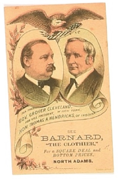 Cleveland, Hendricks Trade Card