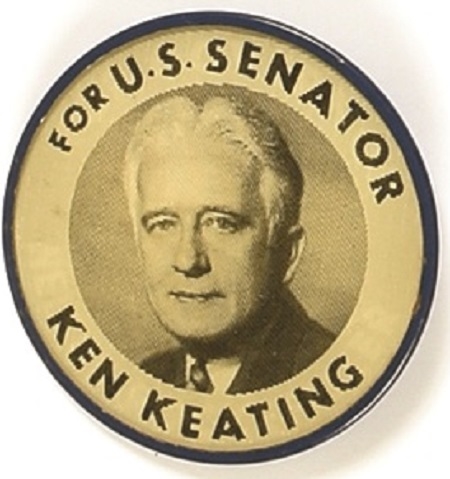 Keating for Senator, Rockefeller for Governor Flasher