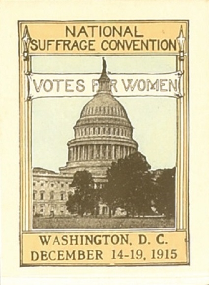 Suffrage National Convention 1915 Stam