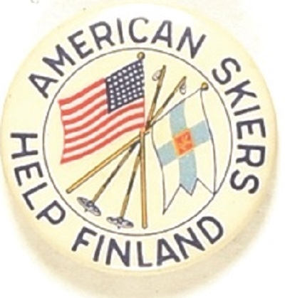 American Skiers Help Finland