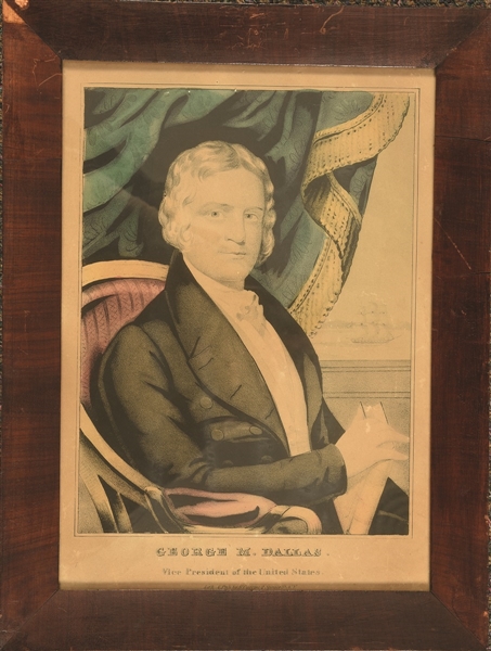 Vice President George Dallas Currier Print