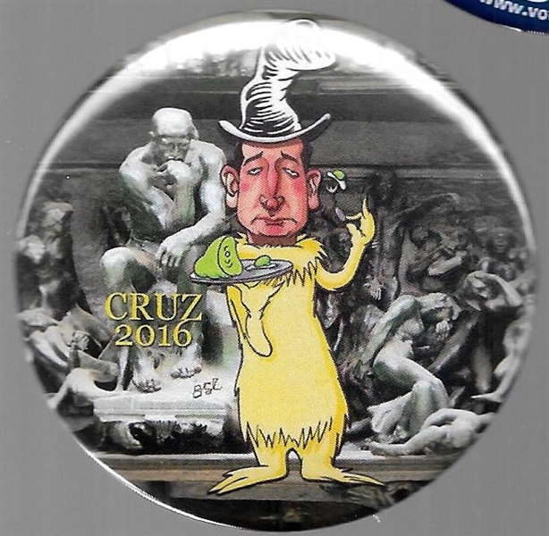 Ted Cruz Green Eggs and Ham by Brian Campbell