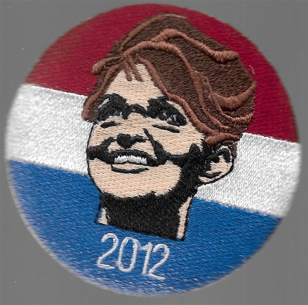 Sarah Palin 2012 Embroidered Pin