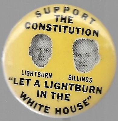 Lightburn, Billings Constitution Party 