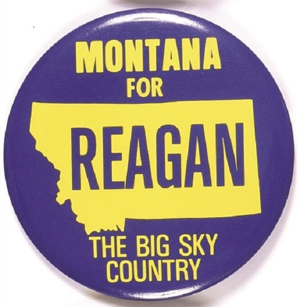 Montana for Reagan 1980 Big Sky Country