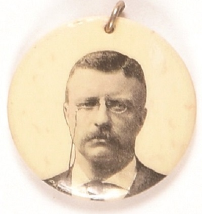 Theodore Roosevelt Celluloid Charm
