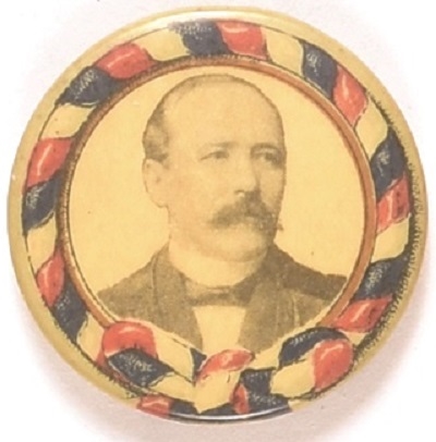 Alton Parker Baltimore Badge Celluloid