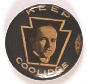 Keep Coolidge 7/8 Inch Pennsylvania Keystone