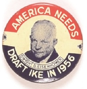 Draft Ike in 1956