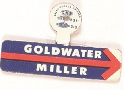 Goldwater, Miller Right Arrow Tab