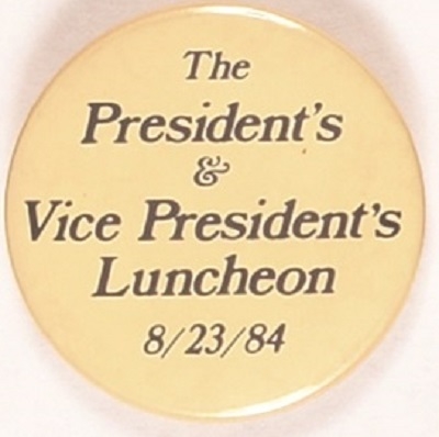 Reagan, Bush 1984 Luncheon Darker Version