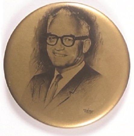 Goldwater Gold, Black Portrait Celluloid
