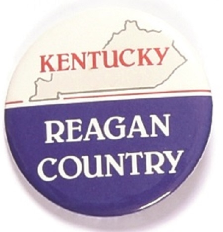 Kentucky Reagan Country 1984 Celluloid