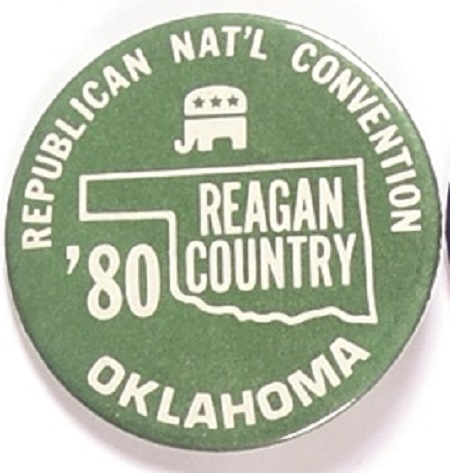 Oklahoma Reagan Country 1980