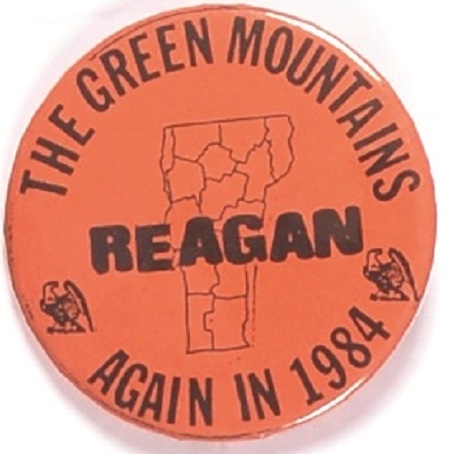 Reagan 1984 Green Mountains, Vermont