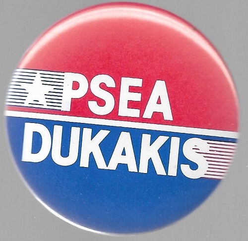 PSEA Teachers for Dukakis