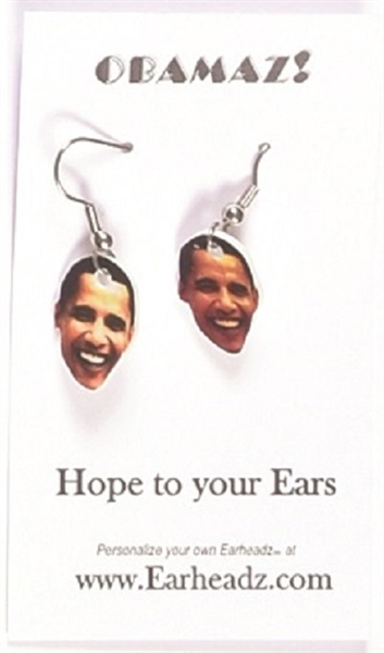 Obama Ear Rings
