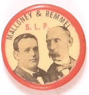 Malloney and Remmel Socialist Labor Party Jugate