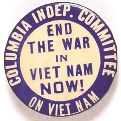 Columbia Independent Committee on Vietnam End the War Now