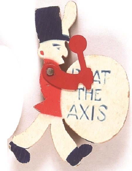 Beat the Axis Mechanical Pin