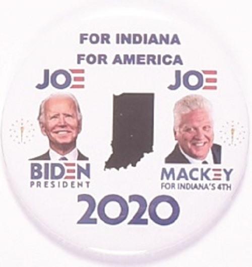 Biden and Mackey Indiana Coattail