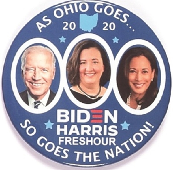 Biden, Harris Freshour Ohio Coattail