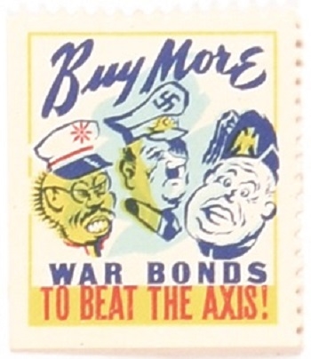 Buy More War Bonds to Beat the Axis Stamp