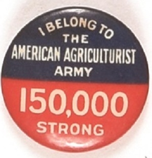 World War II Agriculture Army