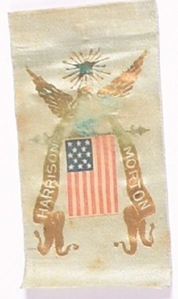 Harrison, Morton Flag and Eagle Ribbon