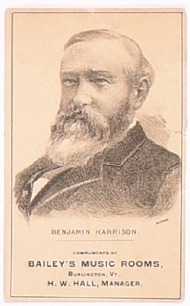 Harrison Vermont Trade Card