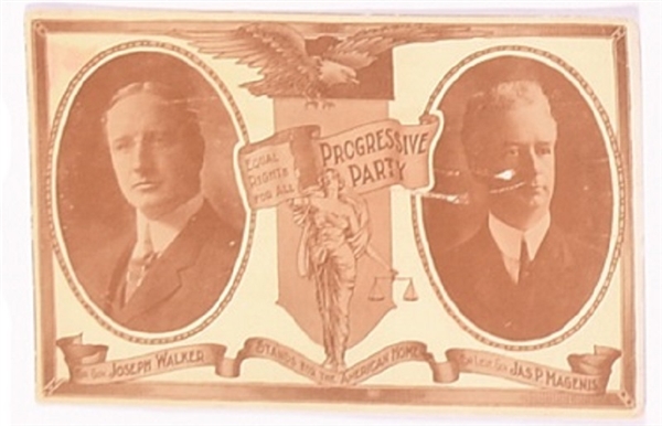 Walker, Magenis Scarce Equal Rights Postcard